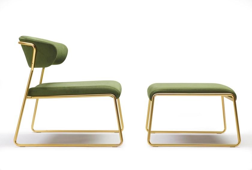 SCAB DESIGN Прямоугольный пуф из ткани с обивкой Lisa sun-id-1432810 - Вид №6