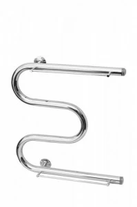 Полотенцесушитель водяной ТЕРА М-с полкой 600х500  нар.р. 1 (06-09) без кронш.