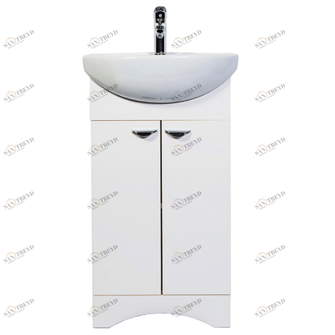 O-mebel напольная тумба с раковиной Сити-45 Белый ORANGE sun-id-1517195