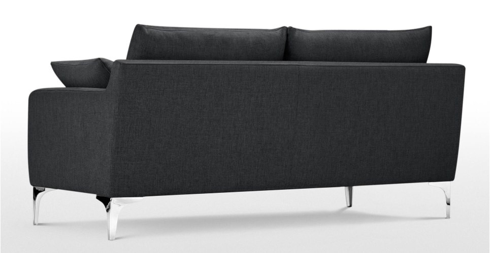 Диван Collar прямой черный ICON DESIGNE ДИЗАЙНЕРСКИЕ 178079 Черный  - Вид №2
