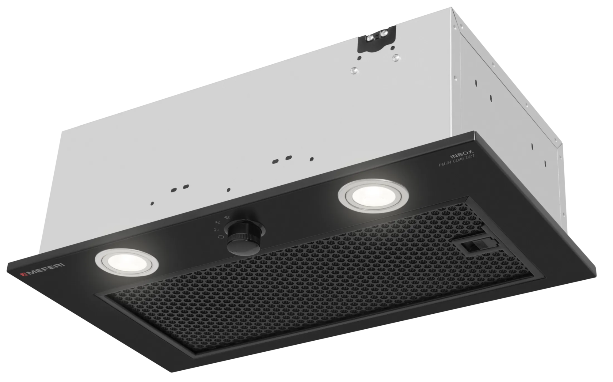 9270630 Вытяжка полновстраиваемая Meferi INBOX52BK PUSH COMFORT черный STDN-0112000 - Вид №1