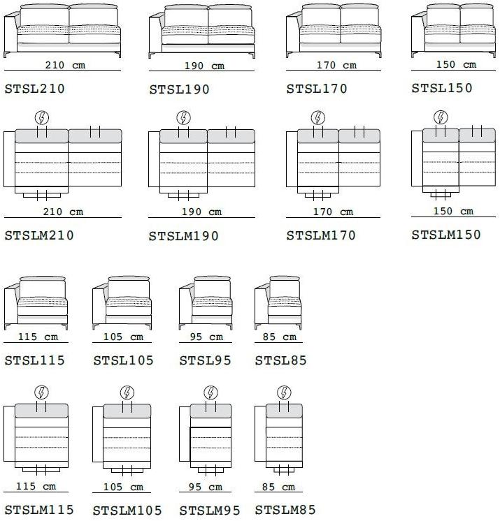 Flexstyle Расслабляющий угловой диван из ткани для 4 человек sun-id-1488433 - Вид №12