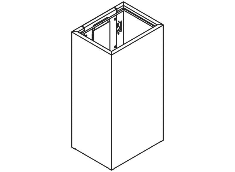 900.05.001XA корзина для бумаг HEWI System 900 - Вид №2