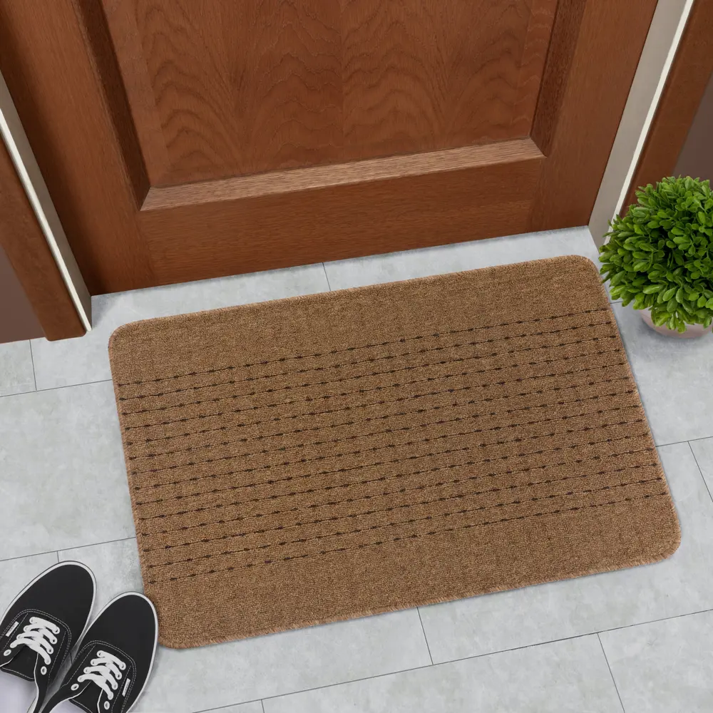 Santreyd Canberra: декоративный ковер в стиле латте 67x140 см 85565589 STLM-0063909