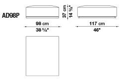 B&B Italia Диван-кресло из ткани Andy '13 sun-id-1399070 - Вид №18
