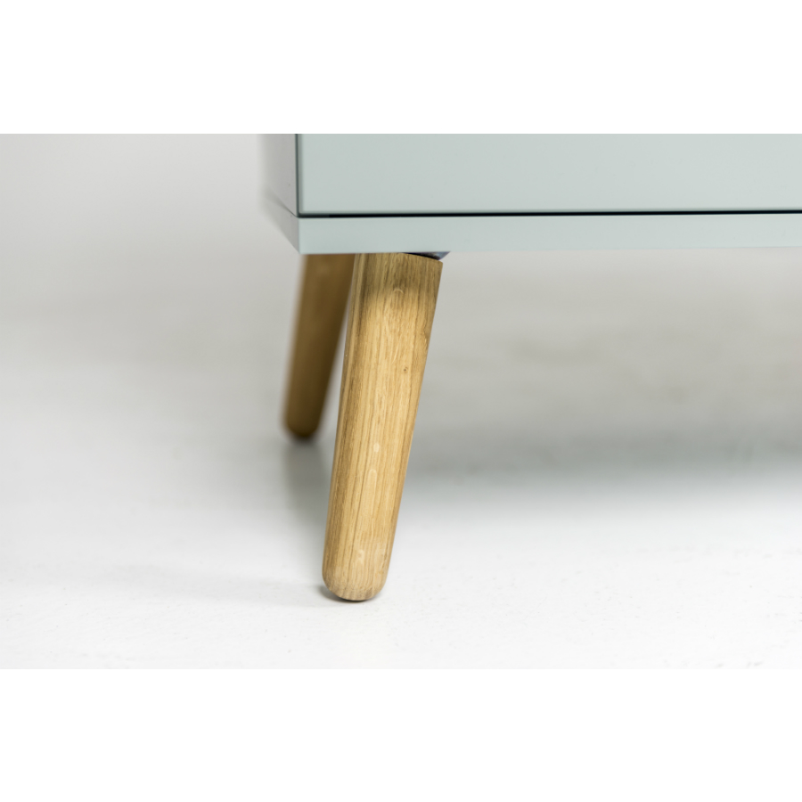 Сервант Tenzo Dot, 86х192х43 см, дуб, зеленый 1678676 - Вид №10