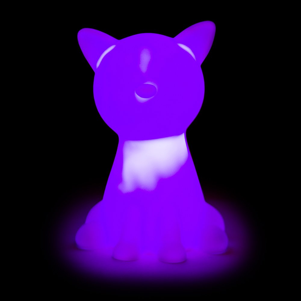 Ночник детский "Большой белый кот" LITTLE LOVELY COMPANY  281708 Белый Santreyd  - Вид №4