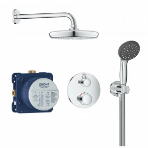 Душевая система GROHE Precision Trend с верхним душем Vitalio Start 210, хром (34733002)