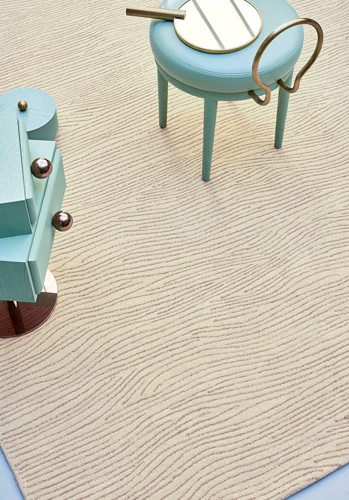 Toulemonde Bochart Прямоугольный шерстяной коврик ручной работы Linea sun-id-1411550 - Вид №2