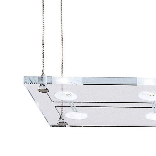 Светильник подвесной 26х120 см хром Sospesa D42A0100 FABBIAN ДИЗАЙНЕРСКИЕ 00-3882231 Прозрачный;хром  - Вид №2