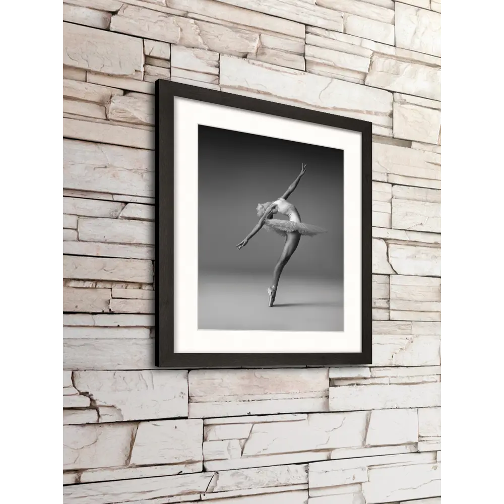 Картина в раме Балерина 33x40 см цвет разноцветный POSTERMARKET STLM-2050241 - Вид №3