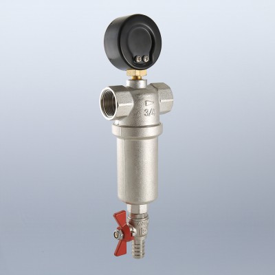 VT.389.N.06 Фильтр механической очистки промывной каскадный Valtec 1"  - Вид №12