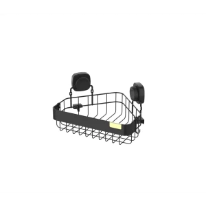 Полка для душа Iddis Soul LM001WC1Bi44 угловая 1 ярус цвет черный