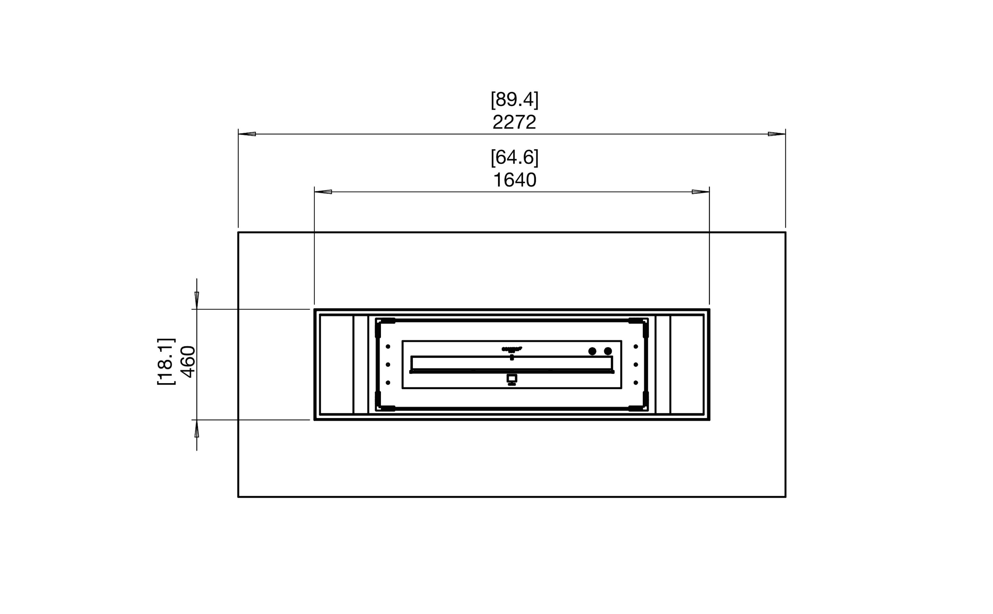 Отдельно стоящий камин на биоэтаноле или газе EcoSmart Fire Каминные столы ARCH-00119453 - Вид №2