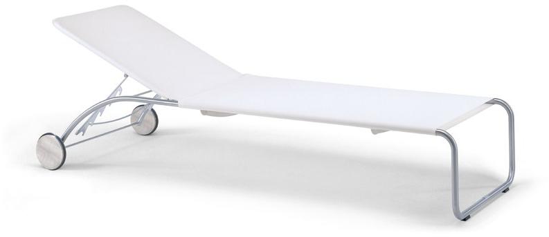 FISCHER MÖBEL Садовая кушетка из ткани Recliner на колесиках Swing sun-id-1419193 - Вид №1