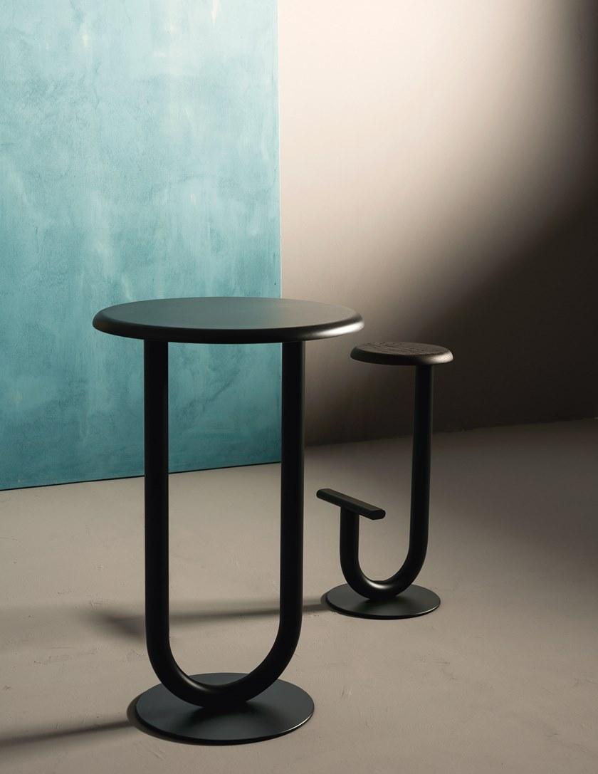 Desalto Круглый высокий стол из стали Strong sun-id-1409965 - Вид №3