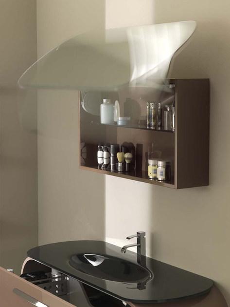 LASA IDEA Настенная тумба под умывальник с ящиками Flux_us sun-id-1399422 - Вид №2