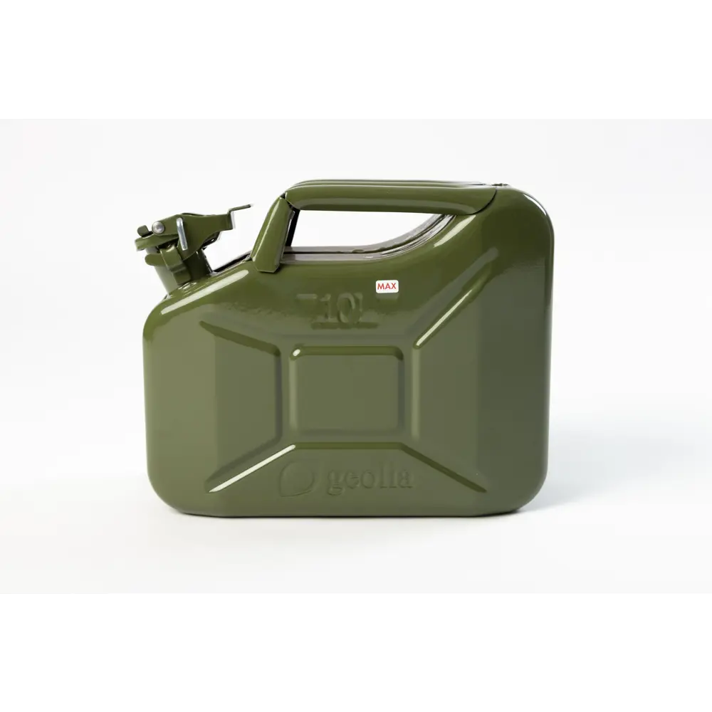 Металлическая канистра GEOLIA 10 л для ГСМ с антикоррозийной защитой 88873265 STLM-1421928 - Вид №1