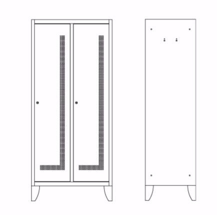 Dieffebi Шкафчик Lockers 146_n006c0000 - Вид №3