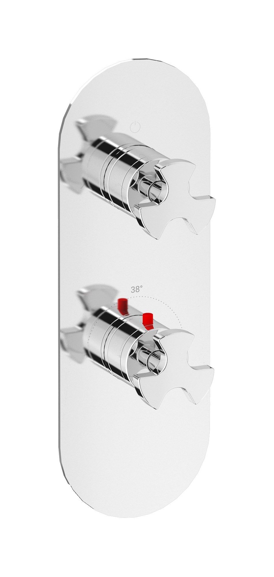 Термостатический смеситель для душа с переключателем IB Aqua ARCH-00075848 - Вид №1