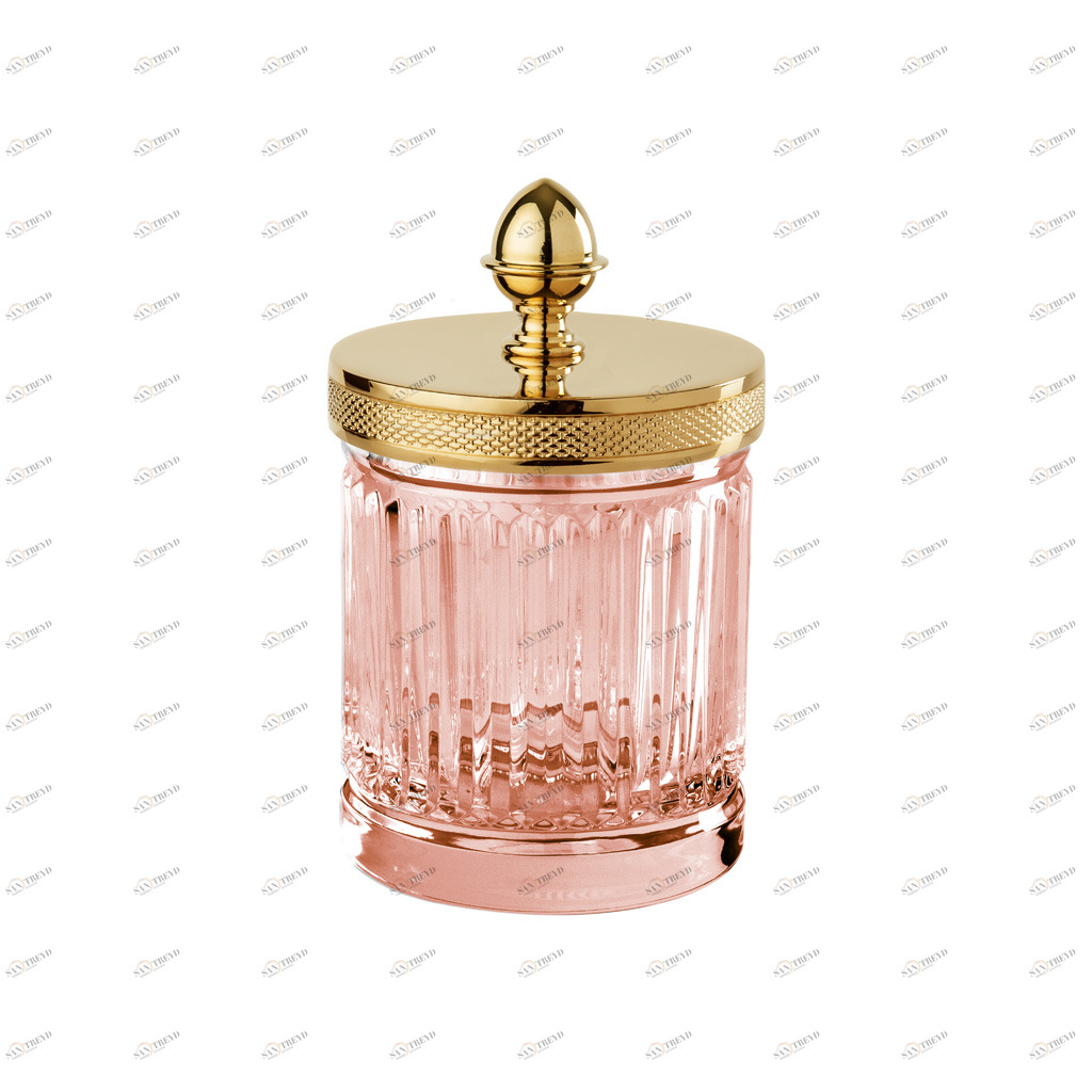 FS10C-621 FS10C-621 Маленькая банка с Q-наконечником, семена РАЗМЕР КРИСТАЛЛА «ТРОСТЬ Cristal & Bronze CRISTAL TAILLE “CANNELÉ” CISELÉ 