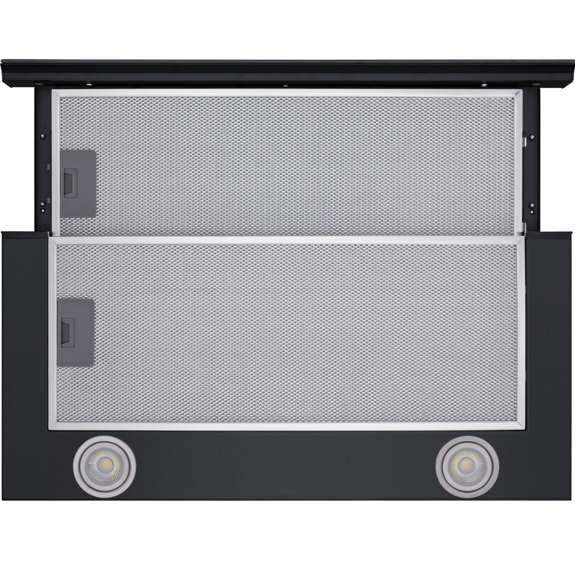 9202542 Вытяжка телескопическая Meferi SLIDEBOX60BK GLASS ULTRA черный/черный STDN-0041504 - Вид №5