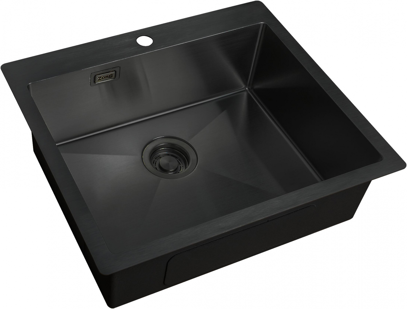 Мойка кухонная ZorG Light ZL R 590510 GRAFIT из нержавеющей стали, графит