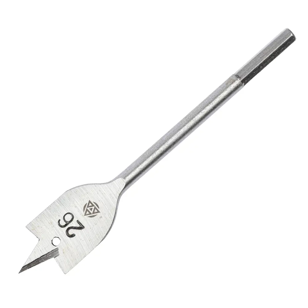 Сверло перовое Волжский Инструмент 26 мм для точного сверления дерева 89402876 STLM-1571180