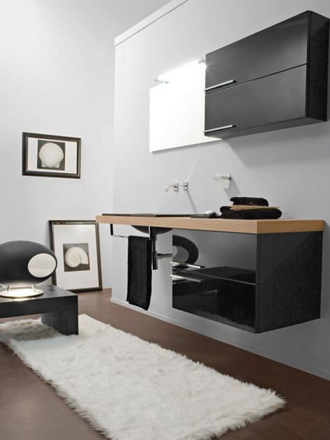 LASA IDEA Подвесной туалетный столик с ящиками, лакированный Mariposa sun-id-1482910 - Вид №2