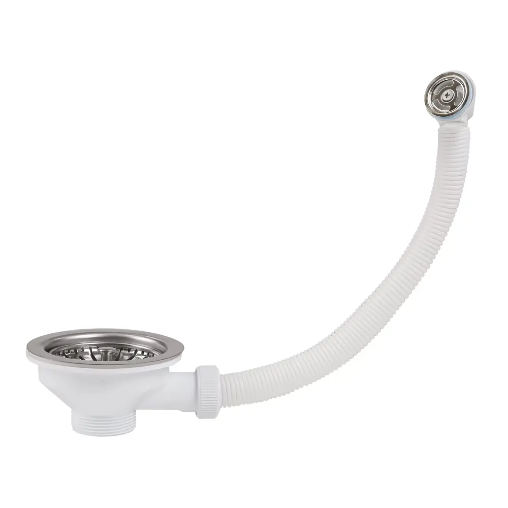 Выпуск EQUATION для кухонной мойки с переливом ø90 мм 18551003 STLM-0011268 - Вид №3