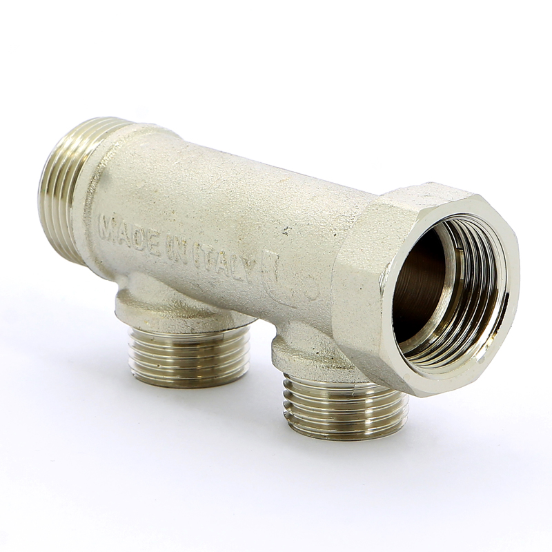 Коллектор НВ 3/4" никелированный ITAP 2 выхода 1/2"Н 38мм 455342 - Вид №3