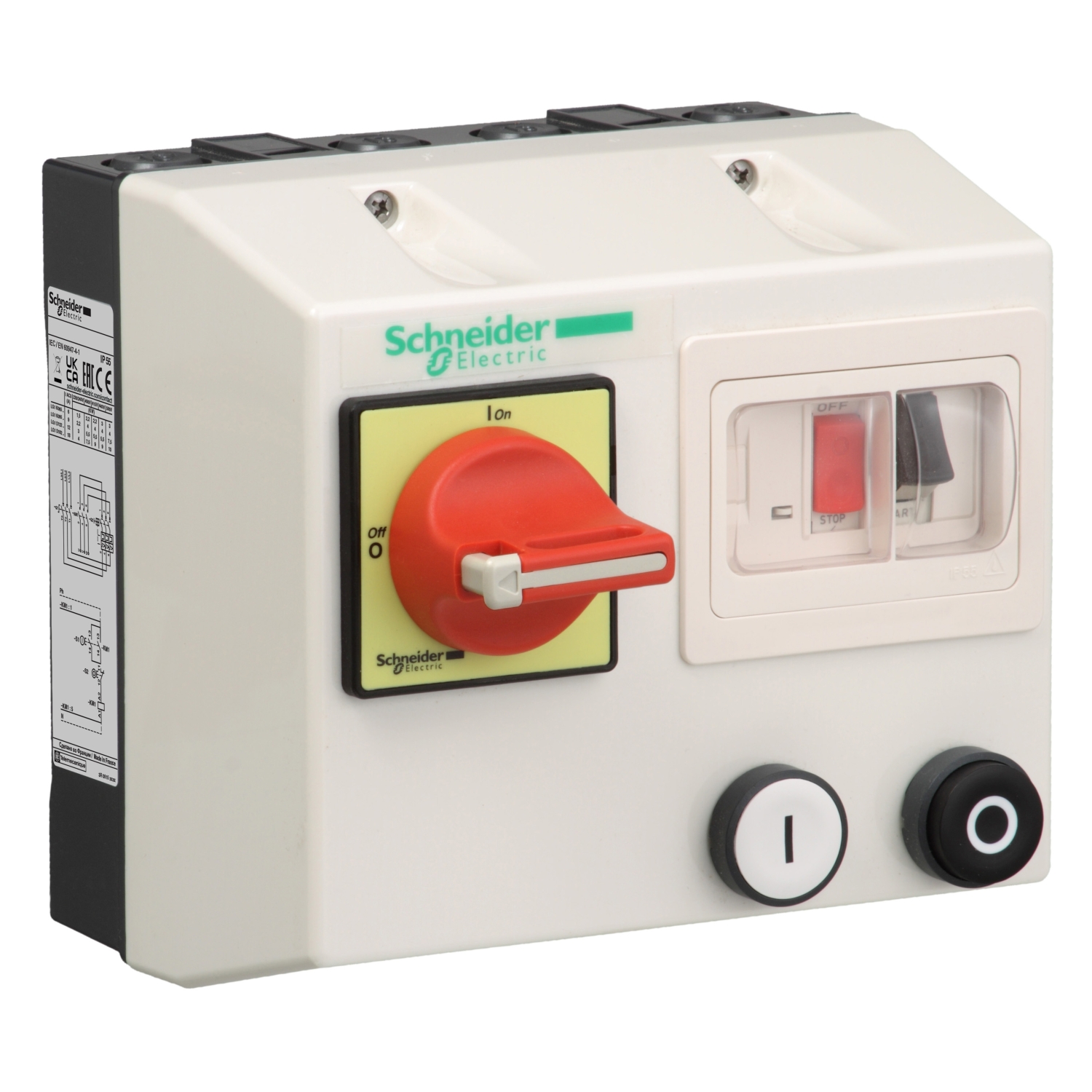 LG1K065M707 Пускатель в корпусе LG 2.5А, 0.75кВт 400/220В Schneider Electric TeSys 