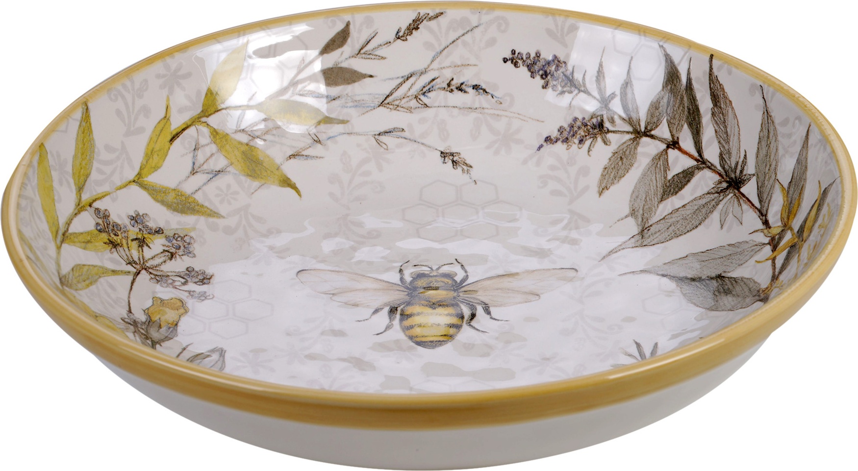 10671420 Certified International Блюдо глубокое Certified Int. Пчелки 33см, керамика Керамика 