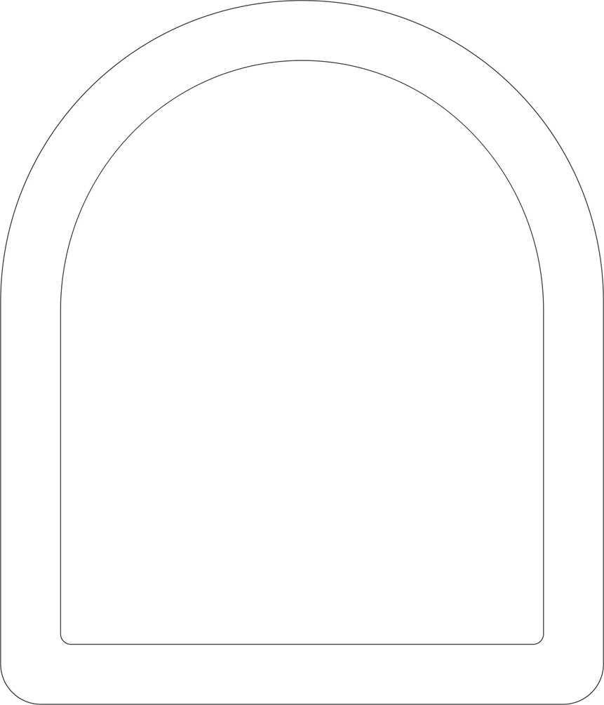 BY 0403 Зеркало с матированием EVOFORM Fashion - Вид №1