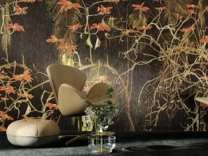 Élitis Панорамные моющиеся виниловые обои с цветочными мотивами Formentera