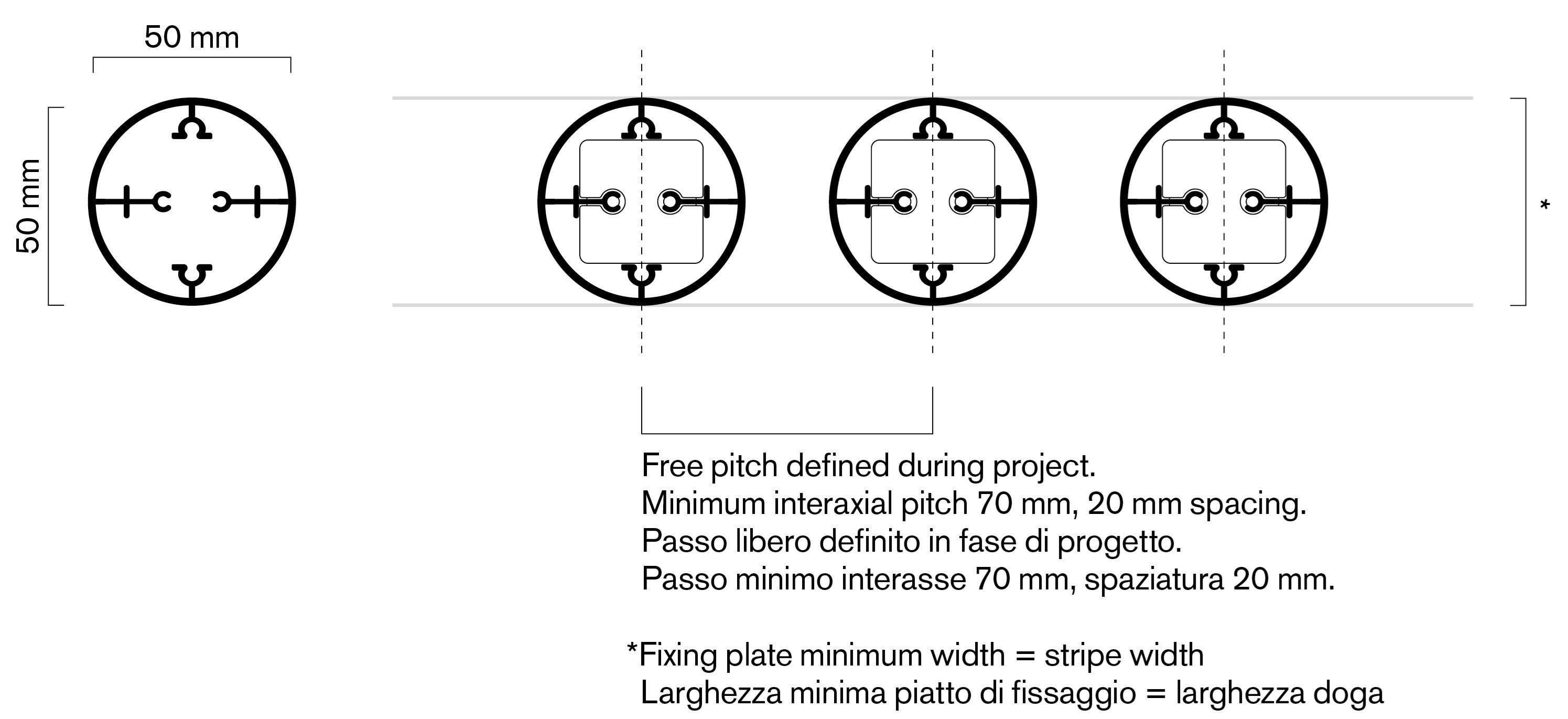 Модульная решетчатая система Dresswall Dresswall Stripes ARCH-00133785 - Вид №3
