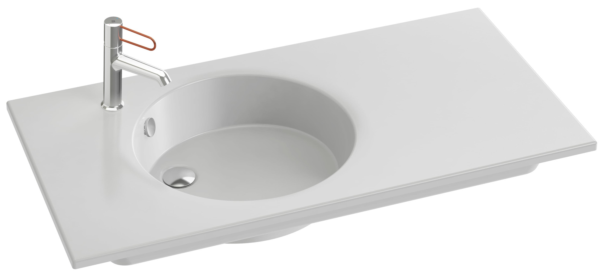 EXAU112-00 Верхняя часть туалетного столика 100 см. JACOB DELAFON ODÉON RIVE GAUCHE ODEON RIVE GAUCHE