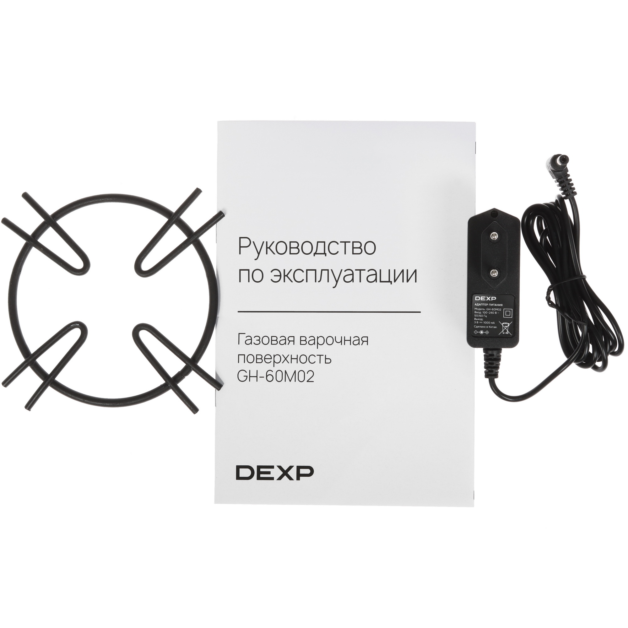 9202154 Газовая варочная поверхность DEXP GH-60M02 STDN-0009218 - Вид №5