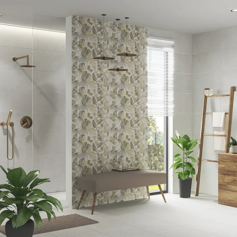 Плитка напольная Azori Grunge Mix Grey 42x42 см 1.23 м² цвет серый 82826276 STLM-2006332 - Вид №2