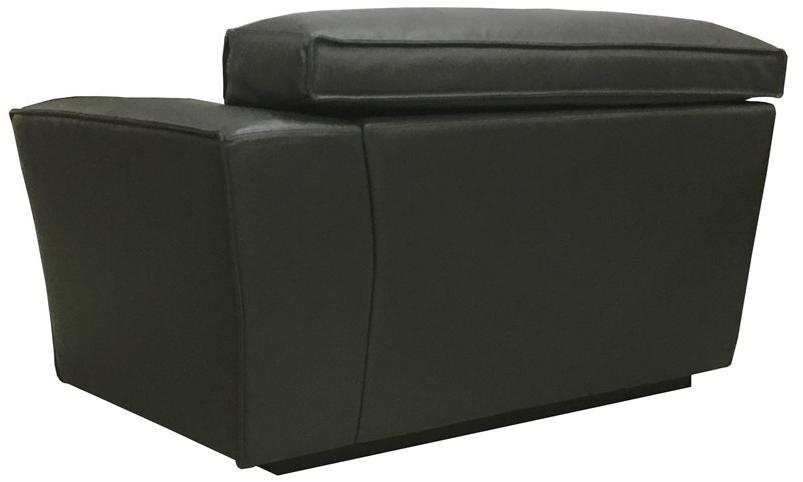 Duvivier Canapés Угловое модульное кожаное кресло с подлокотниками Auguste Augbdg11, augbdg12 - Вид №3