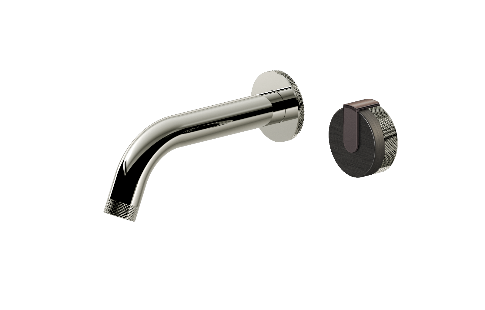 E-11535-R1BOX-L1OX-PC Настенный прогрессивный смеситель скрытого монтажа для раковины GRAFF MOD+