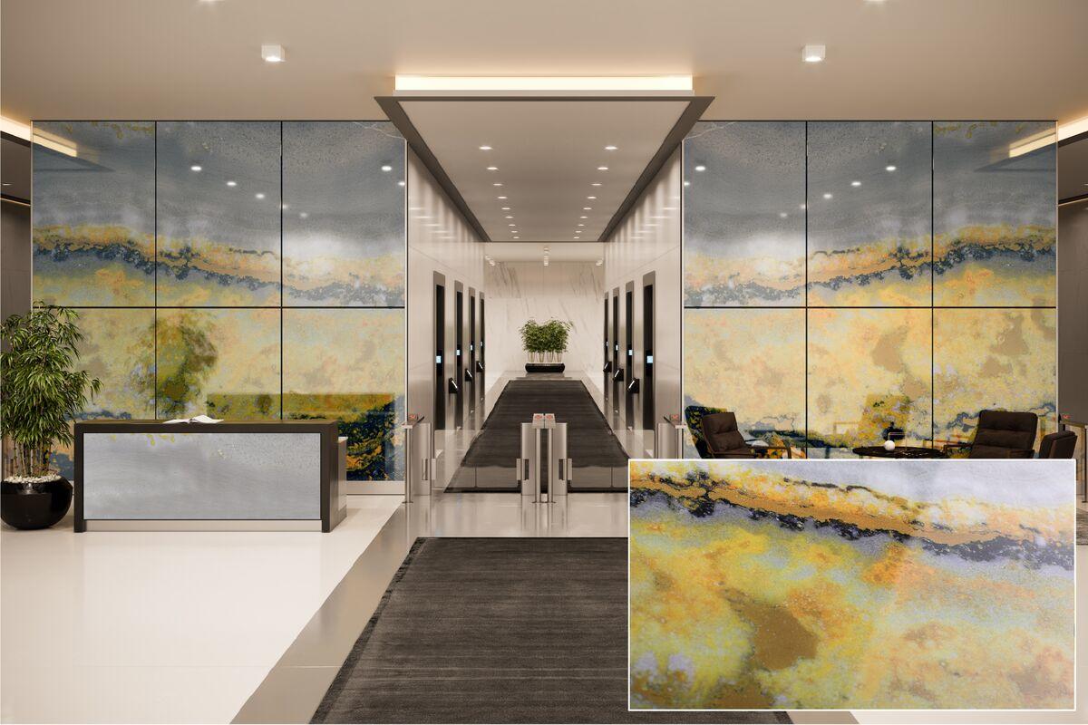 FSRT378 Бокал Vivispectra zoom с прослойками цитрусовых, романеско и капусты Forms-surfaces 