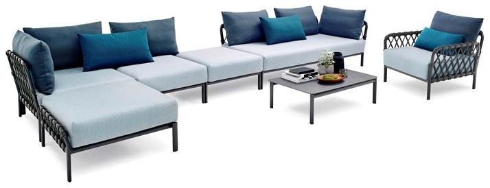 solpuri Модульный угловой садовый диван Caro sun-id-1495018 - Вид №6