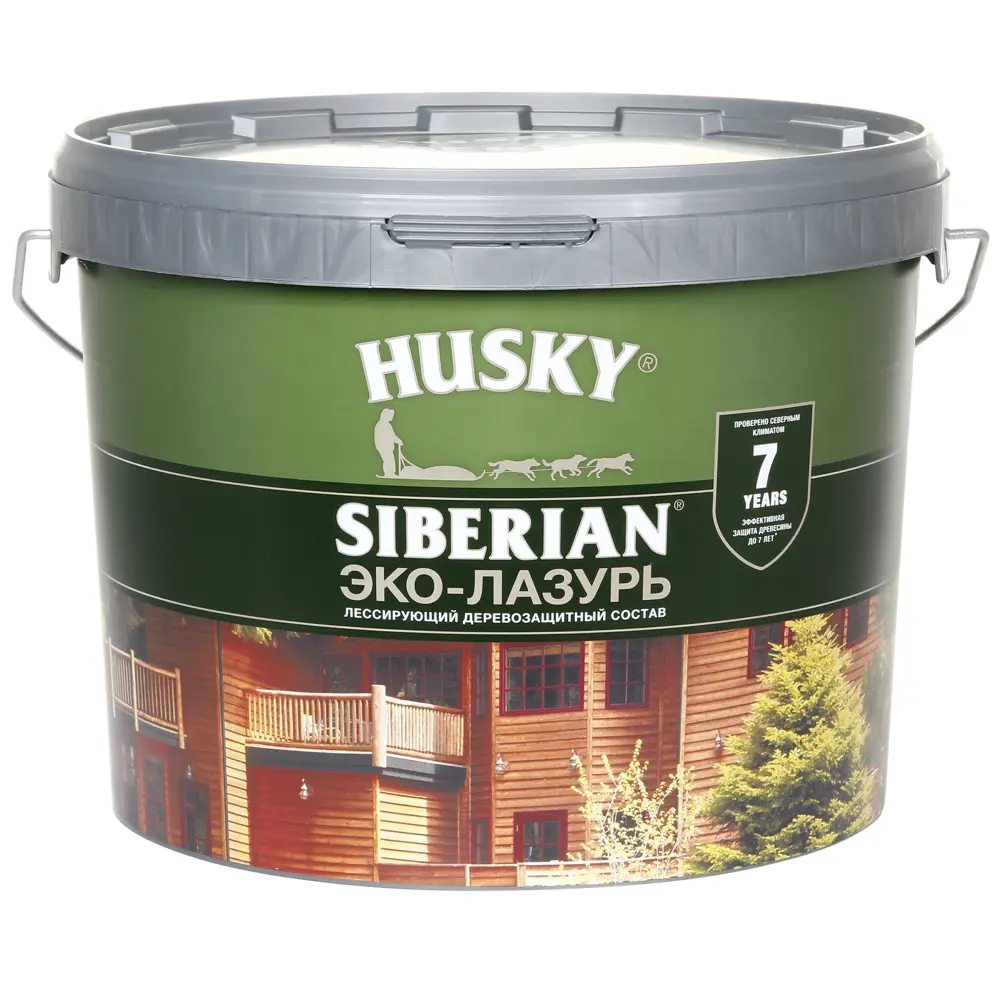 Husky Siberian Эко-лазурь для дерева - защита и естественность 84392166 STLM-0049148 - Вид №1