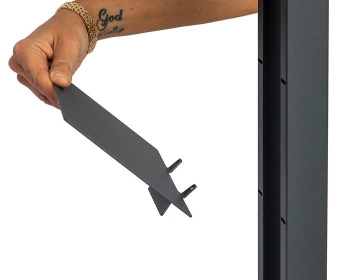 Real Piel Книжный шкаф напольный металлический sun-id-1497556 - Вид №5