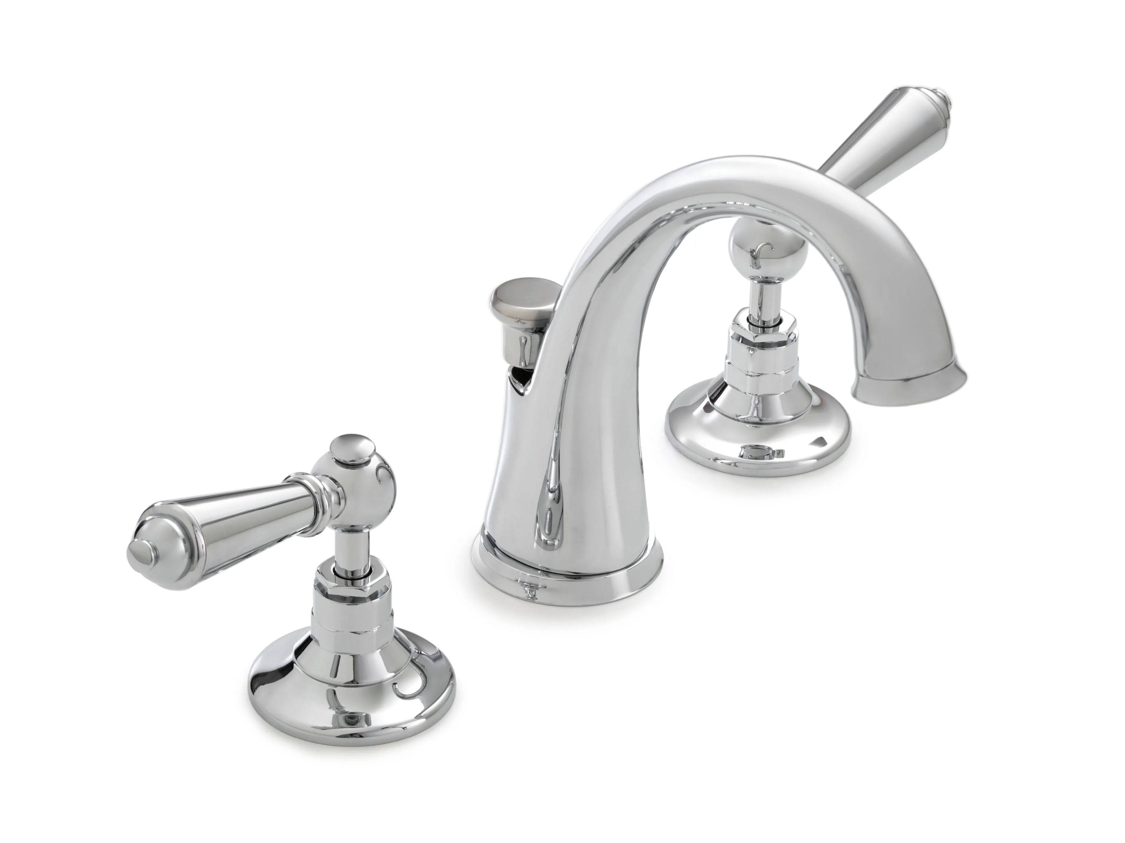 Смеситель для раковины с 3 отверстиями и отдельными розетками Devon&Devon Signature ARCH-00011480