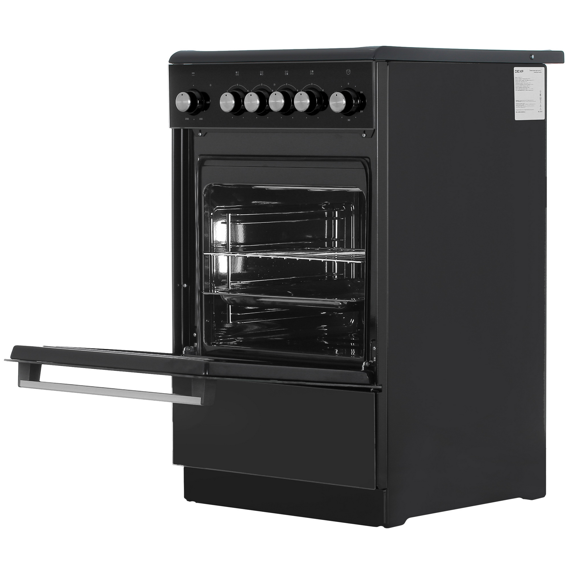 9082376 Электрическая плита DEXP E25-1B черный STDN-0000232 - Вид №5