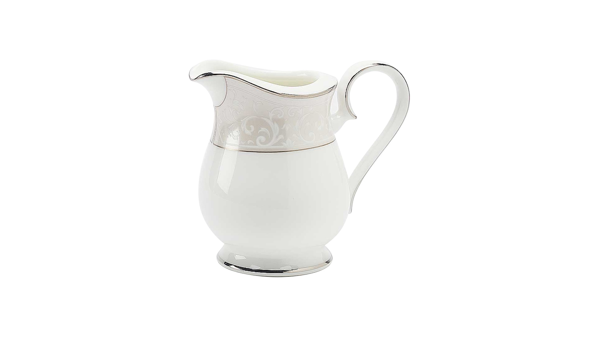 10655248 Noritake Сервиз чайный Noritake "Монтвейл, платиновый кант" на 4 персоны 15 предметов Фарфор костяной  - Вид №5