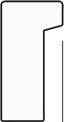 BY 3001 Зеркало в багетной раме - хром 18 mm EVOFORM Definite - Вид №4