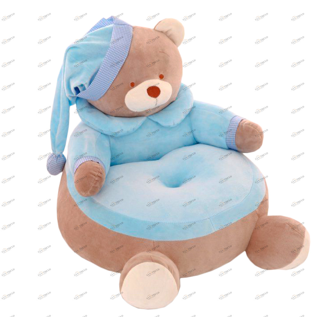 Пуфик детский "Мишка" голубой COMFORTBABY  351331 Голубой Santreyd 